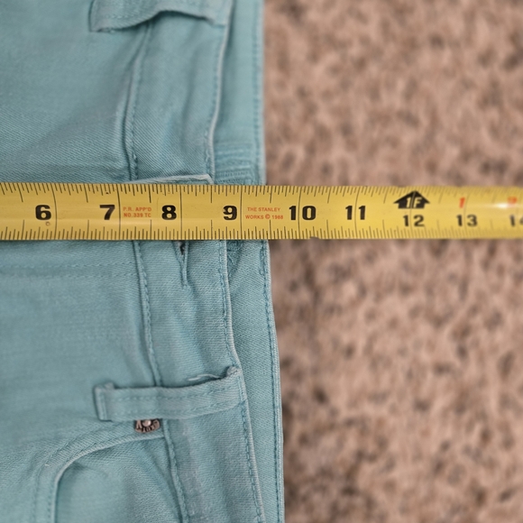 Kut From The Kloth Mid Rise Size 8 Light Green Jeans - Picture 14 of 16